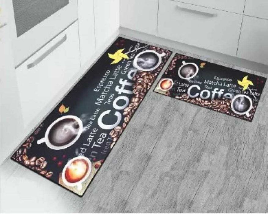 Комплект противоплъзгащи водоустойчиви пътеки за кухненски помещения