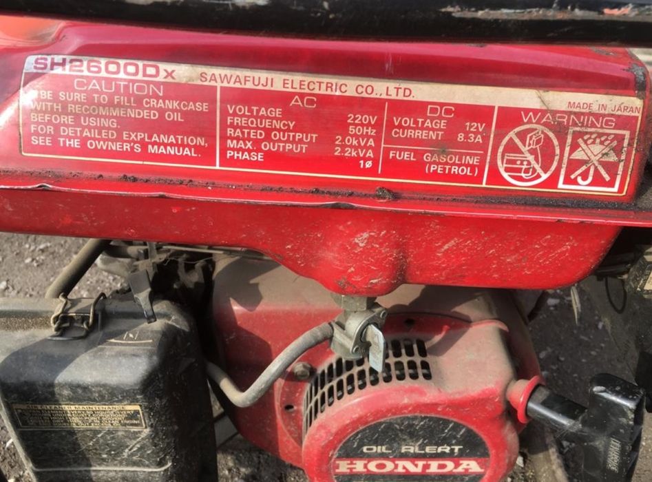 Генератор Хонда, honda