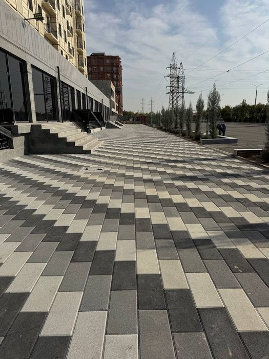 БРУСЧАТКА Гранит Травертин