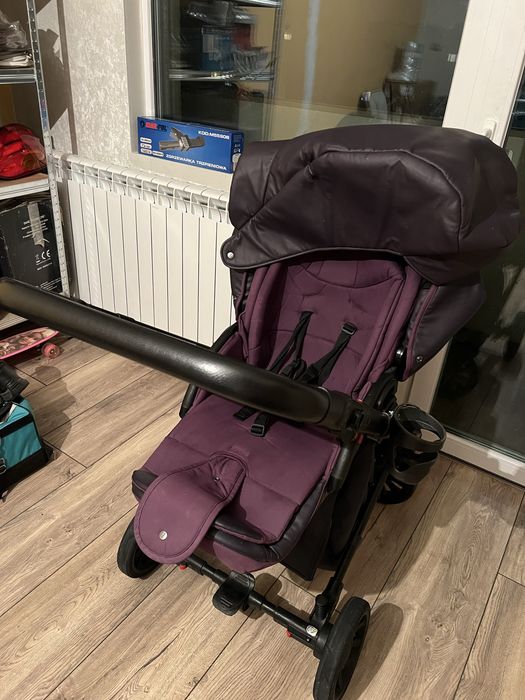 Бебешка количка ANEX PURPLE