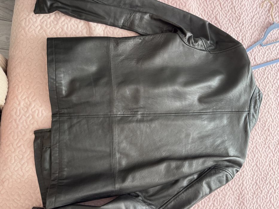 Geaca piele barbat Zara