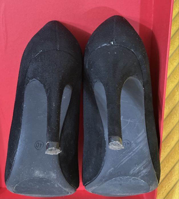 Туфли чёрные лодочки