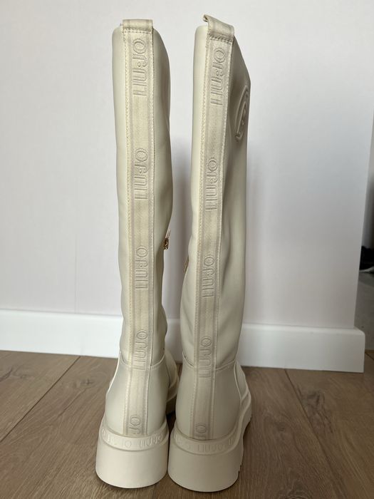 Сапоги женские кожаные