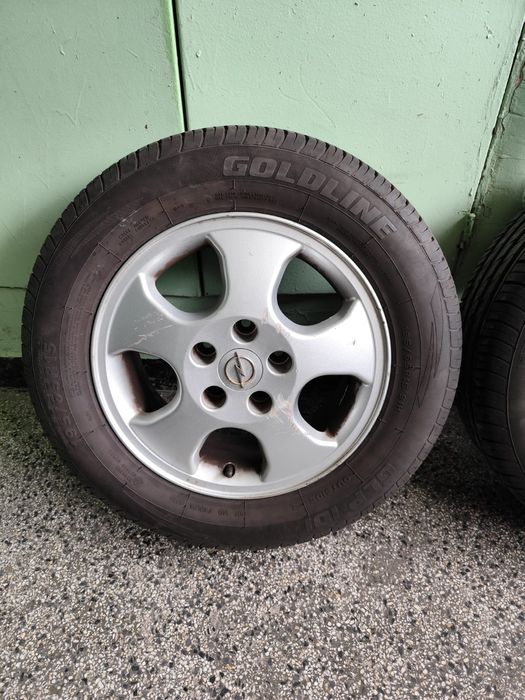 Лети  (алуминиеви) джанти с гуми за Опел Зафира / Астра, 15 цола 5×110