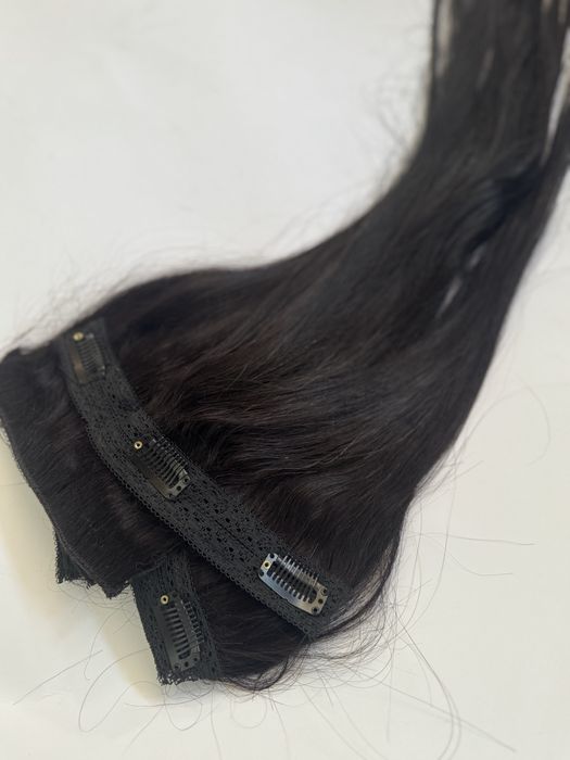 Естествена коса 100% с капси