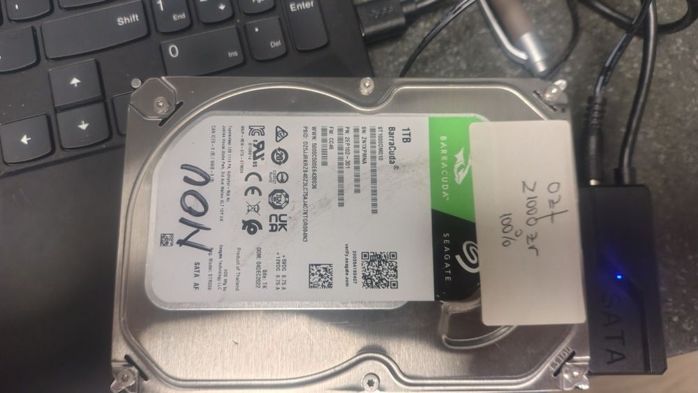 HDD Seagate BarraCuda de 1TB
