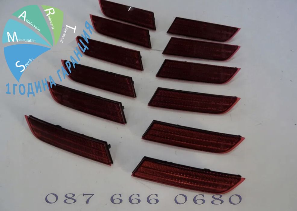 Vw Touareg Рефлектор задна броня светлоотразител тоуарег