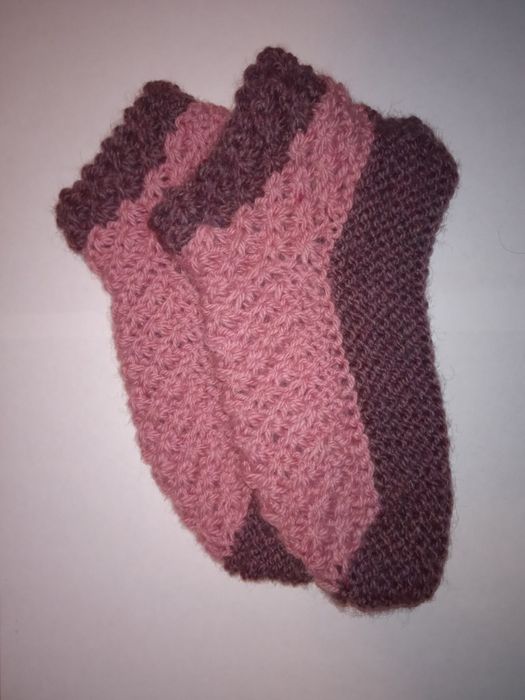 Ciorapi lucrati manual