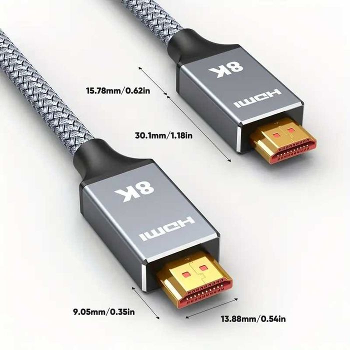 HDMI 2.1b 48Gbps, Кабел "FPS MAX" JUSTLINK* HDTV 2.1b 8K/60Hz-4K/144Hz