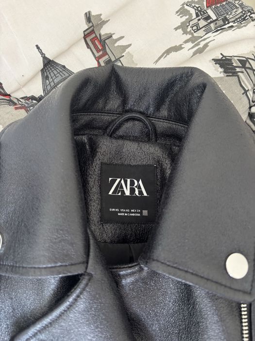 Кожено яке от Zara