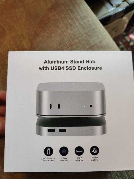 Неттоп Apple MAC mini M4 + подставка QWIIZLAB