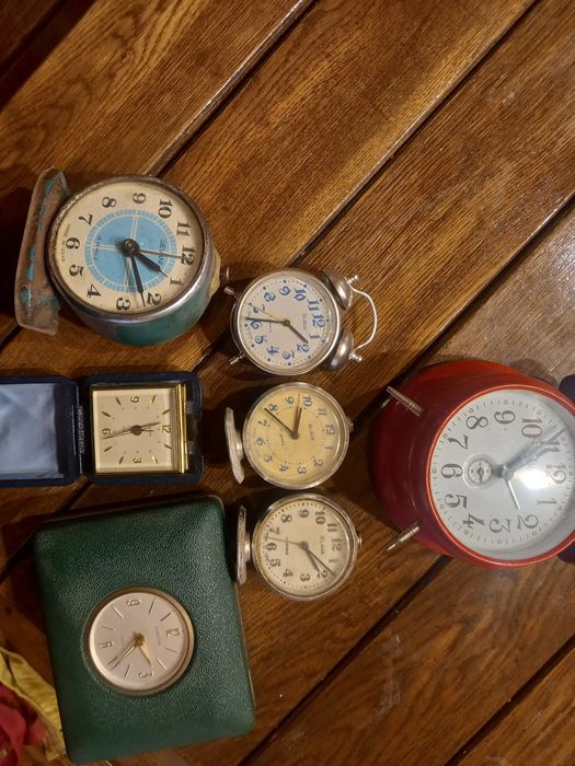 Colecție 8 ceasuri vechi Slava europa