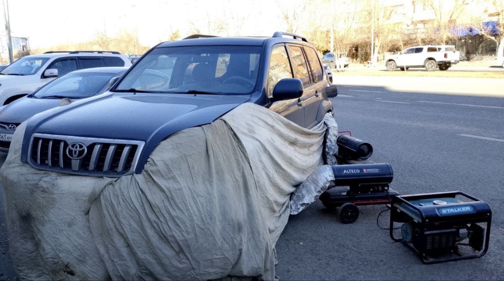 Отогрев авто. Отогрев машина