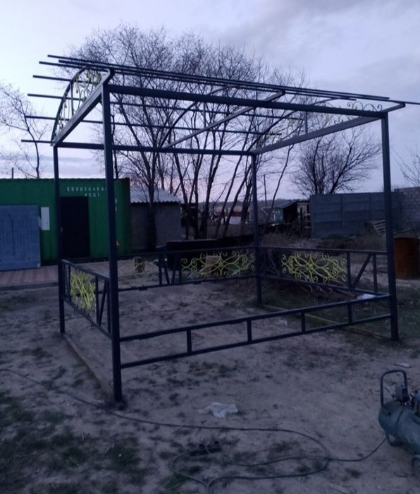 Беседки из металлоконструкций