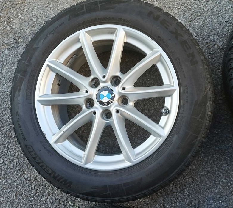 4 бр. джанти 16", 5x112 66 mm с зимни гуми 205/60/16