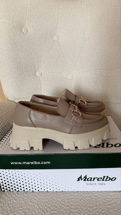 Mocasini piele Marelbo - 36