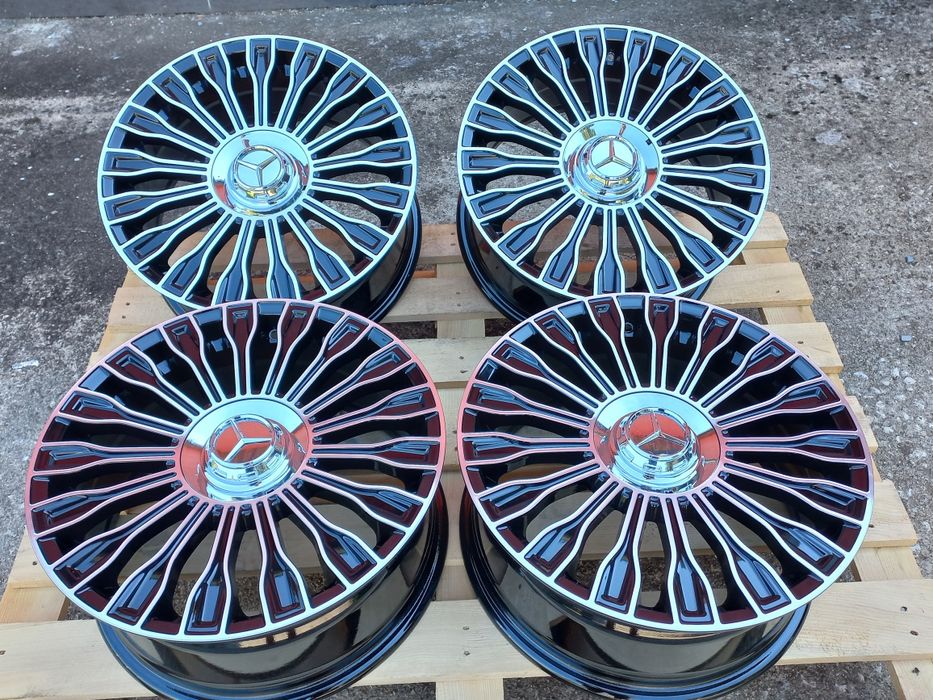 17 Мерцедес Maybach Piano Black 7.5j et35 C E S ML Vito Viano V Class.