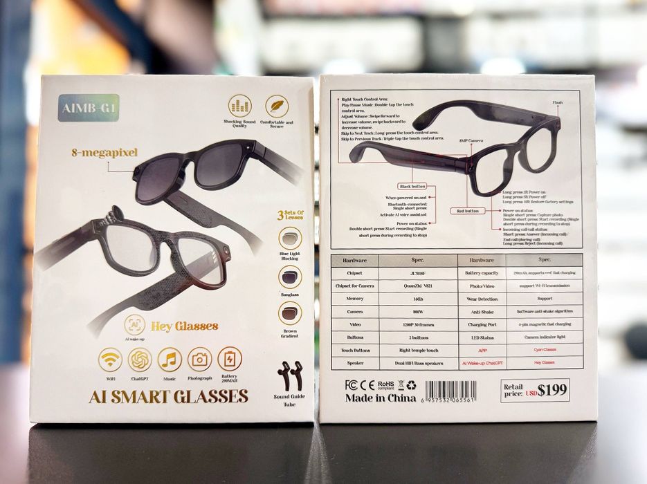 Ai aqilli ochki arzon narxda