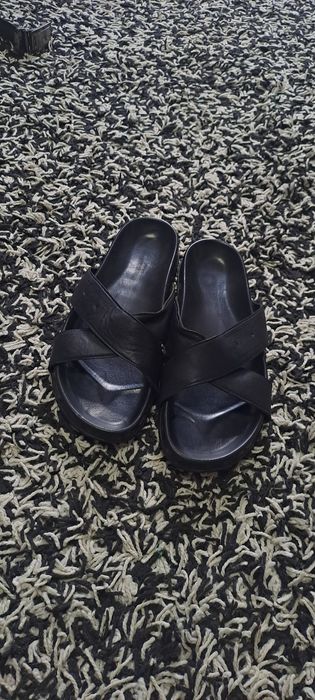 Vand șlapi Fendi Roma din piele