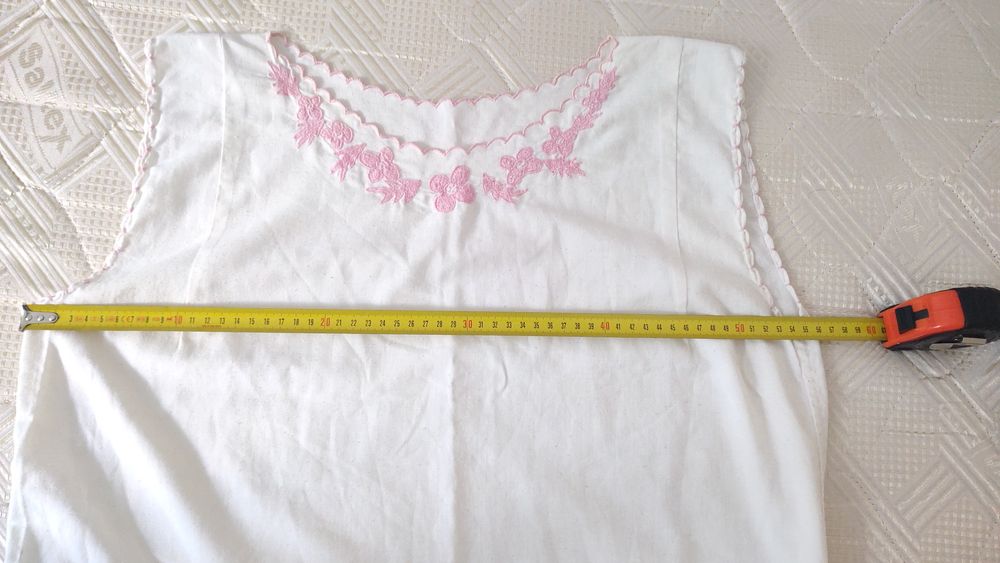 cămașă de noapte brodată, L/ XL