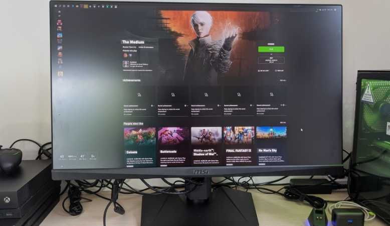 Monitor Gaming MSI MAG274QRF-QD 27" 2K 165Hz | Quantum Dot | USB-C | Console Mode
