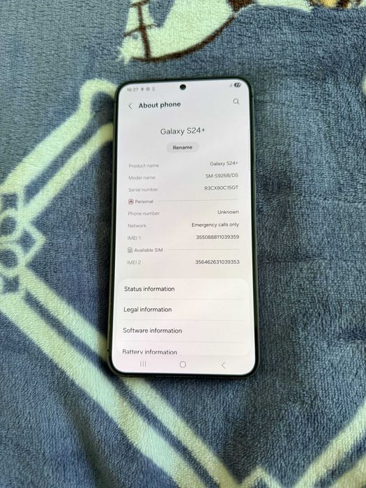 Samsung Galaxy S24+ Plus 256GB 12GB Ram impecabil