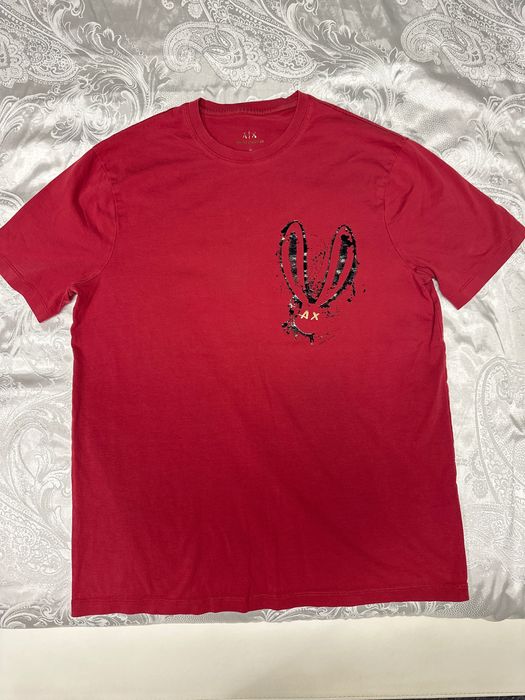 Мъжка тениска Armani Exchange, втора употреба.