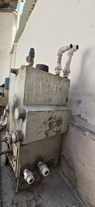 Котёл для дома,с тентом