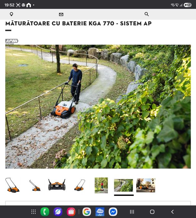 Matura stradala electrica Stihl