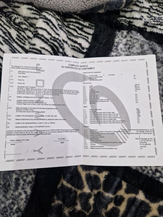 Scuter nou 0 km, pentru mai multe detalii in privat