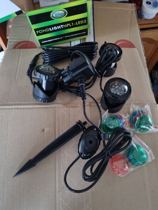 Spoturi LED / lumini subacvatice / lumini iazuri / lumini fantani arte