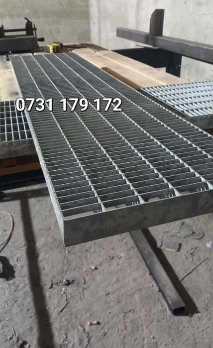 trepte zincate galvanizat la comandă