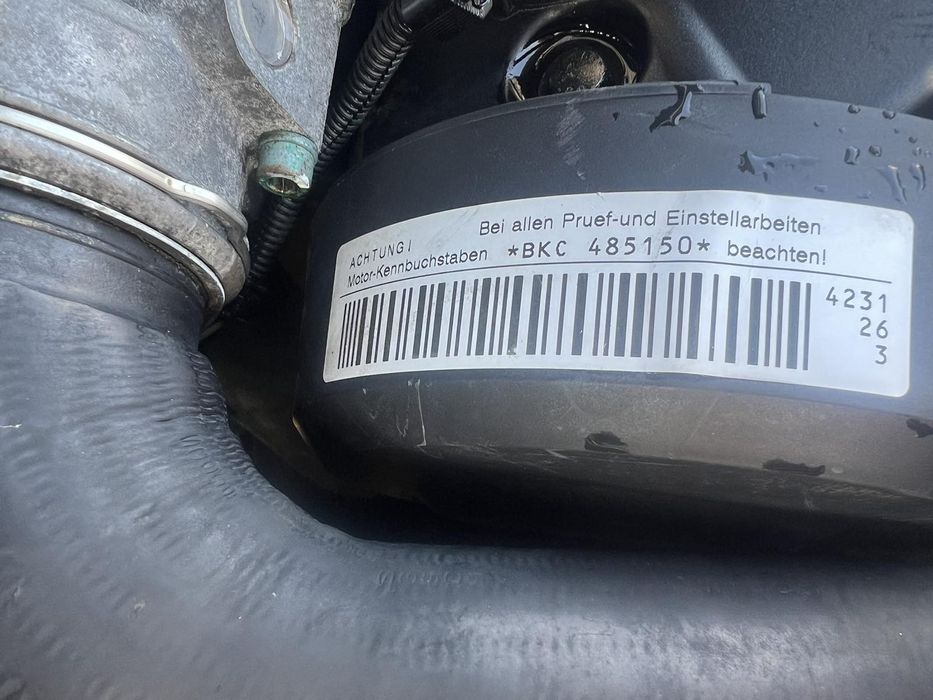 VW Tuaran 1.9 2006 код на мотора BKC 105кд