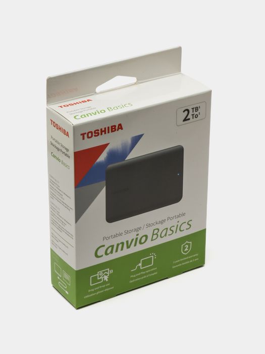 Внешний HDD Toshiba 1 TB жёсткий диск для хранения данных