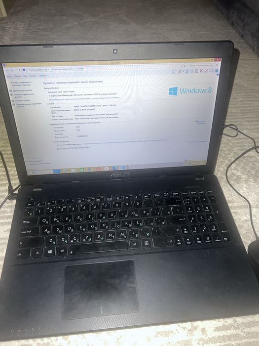 Продам ноутбук asus