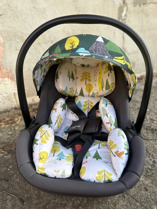 Кошче за кола с ISOFIX база Cosatto RAC Port i-size 0+, Into The Wild