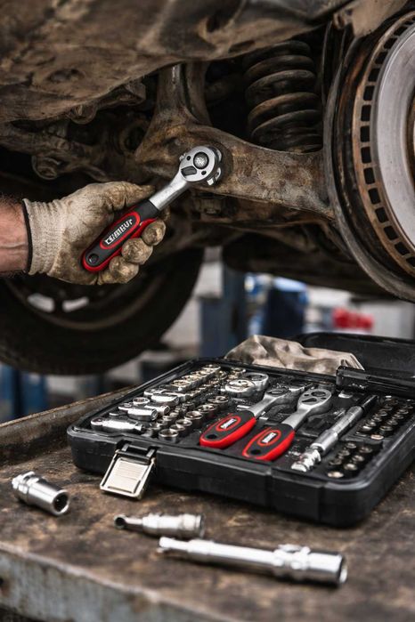 Trusa Chei Tubulare Profesionala 172 Piese TEENO