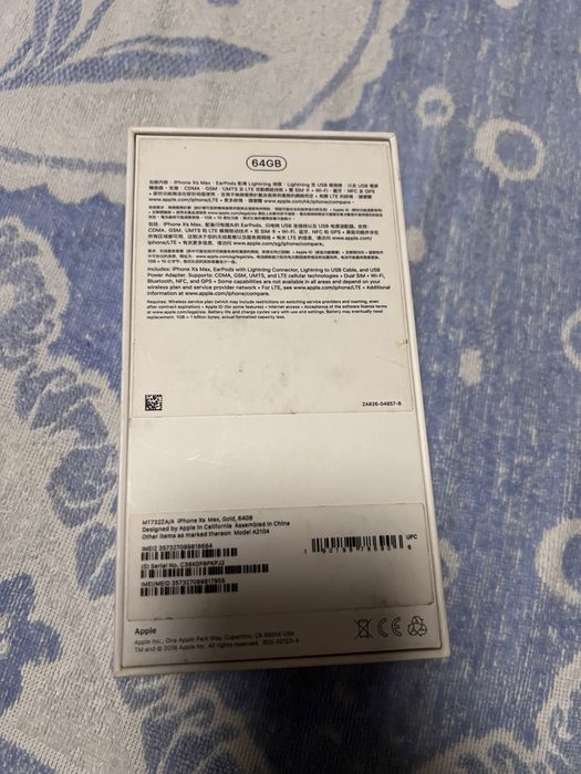 Iphone XS MAX 64 gb 74%акб