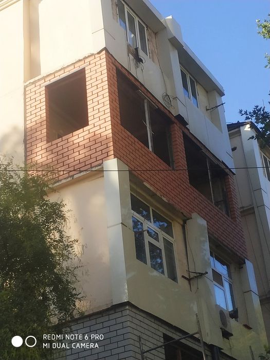 Балконага ва Уйларга гишт териш хизмати
