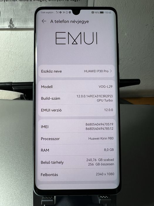 Tel. Huawei p30 pro