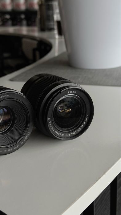 canon eos 250d kit 18-55mm+50mm 1.8