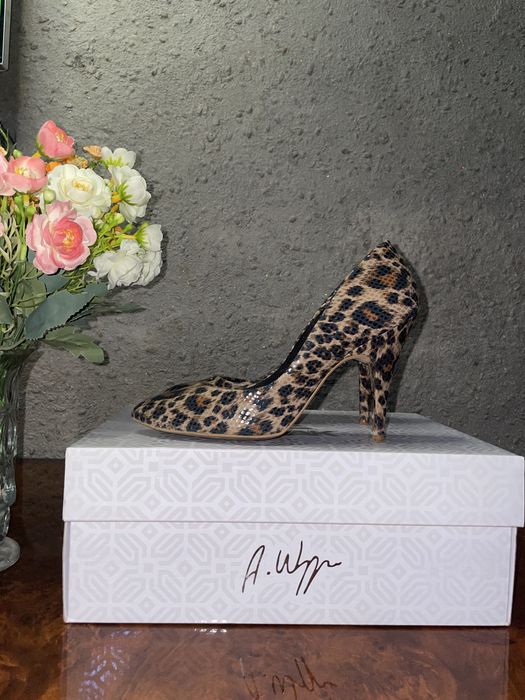 Туфли тигровые, женская