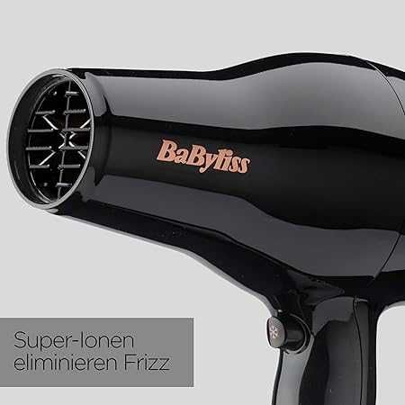 Сешоар за коса BaByliss Pro Power 2300 W, AC мотор, йонна технология D5245E
