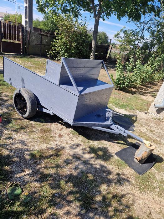 Ruris 118ks cp motocultor plus remorca cu frana