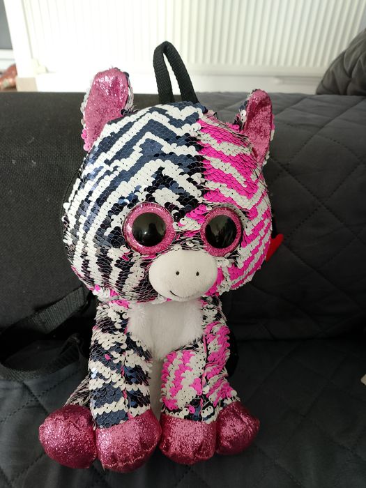 Ghiozdan ty paiete reversibile