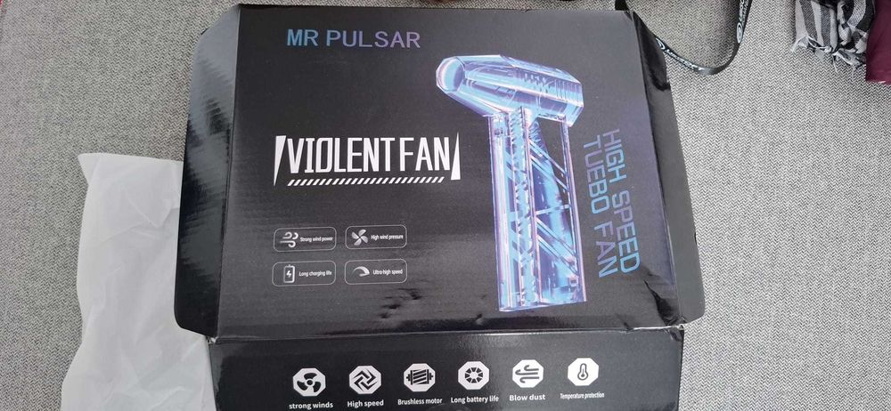 Ventilator puternic 14000 rpm, accesorii aspirator auto incluse