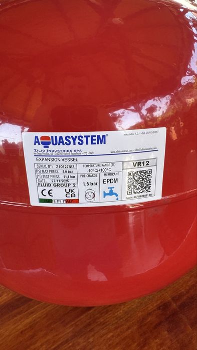 Vas expansiune Aquasystem 12 litri