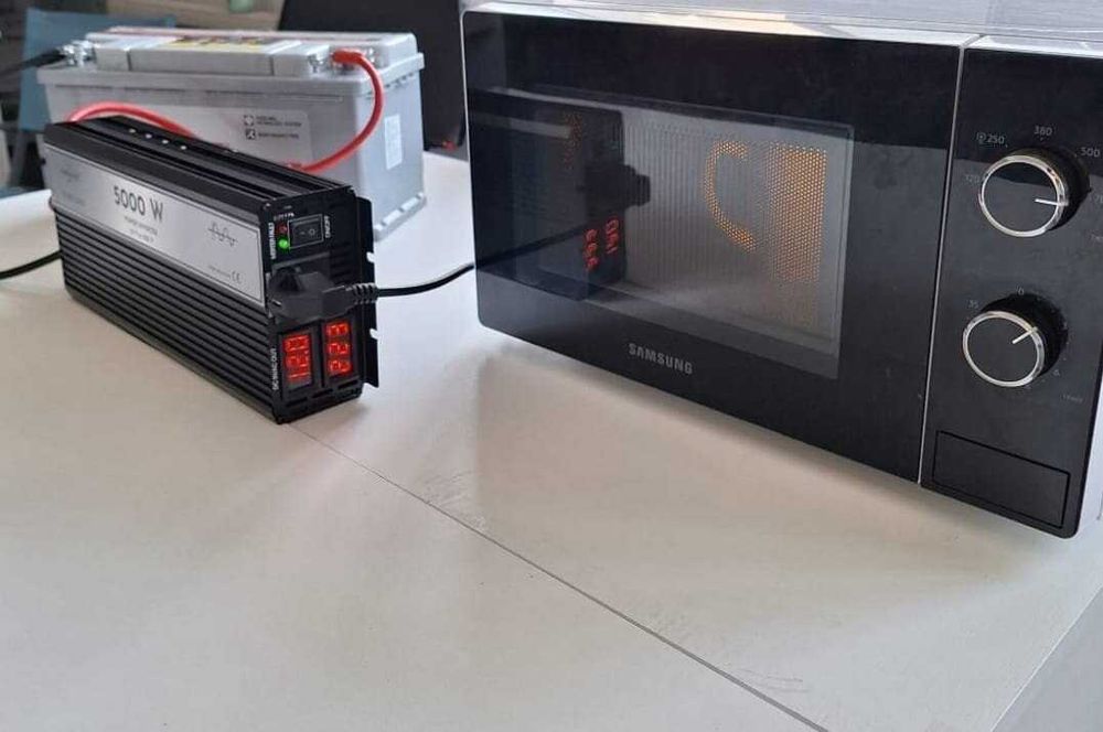 Invertor sinus pur 12V/24V 5000W Auto/Rulota/Panouri Solare