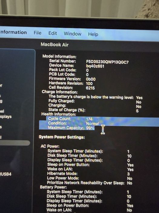 Macbook air m2 2024 99% in garantie