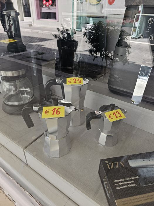 Cafetiera NOUĂ cu piston Cilio Mariella, pentru 3 cesti, negru